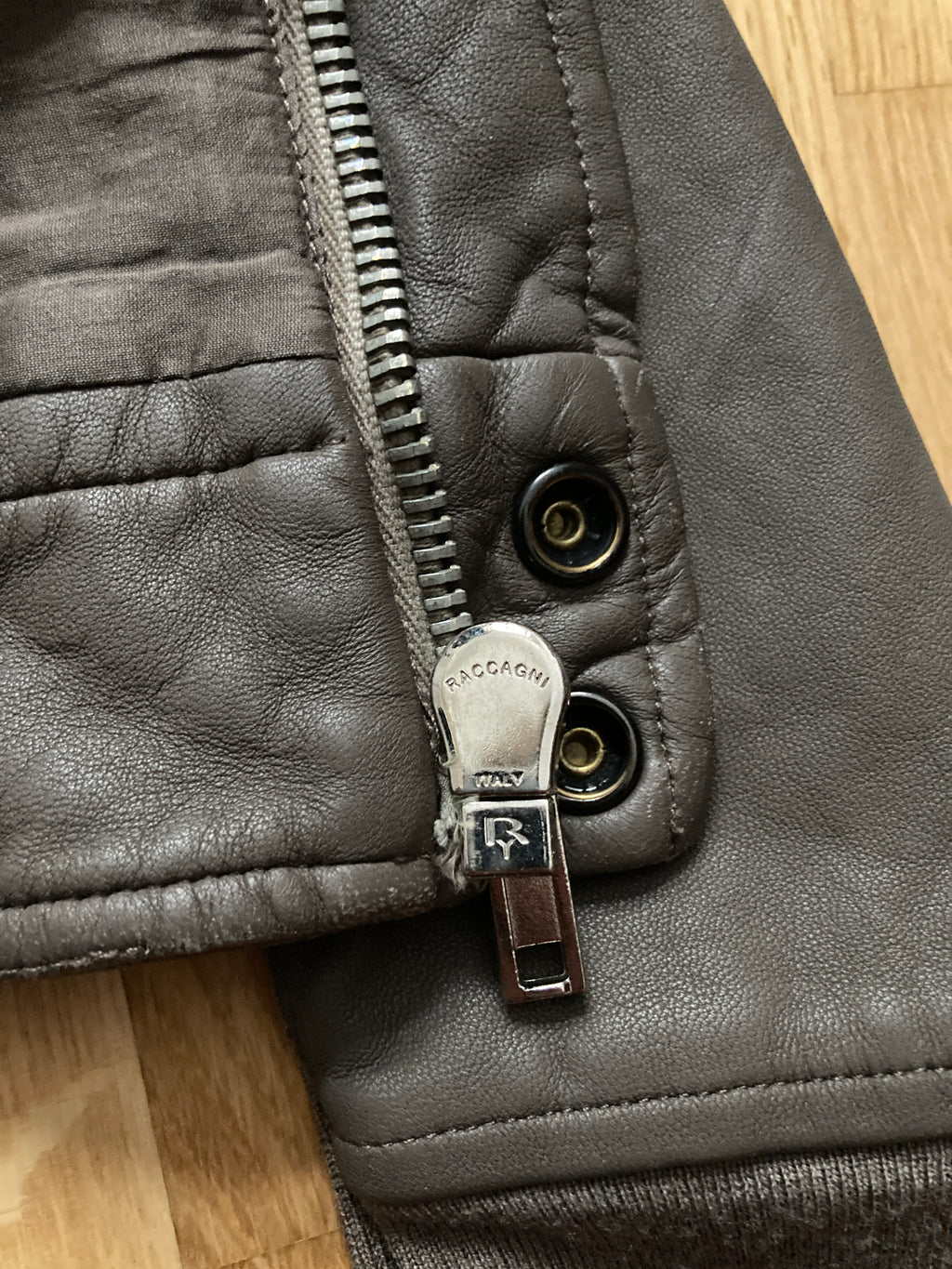 F/W 10 "GLEAM" F1 Pilot Lamb Leather Jacket XL Rick Owens