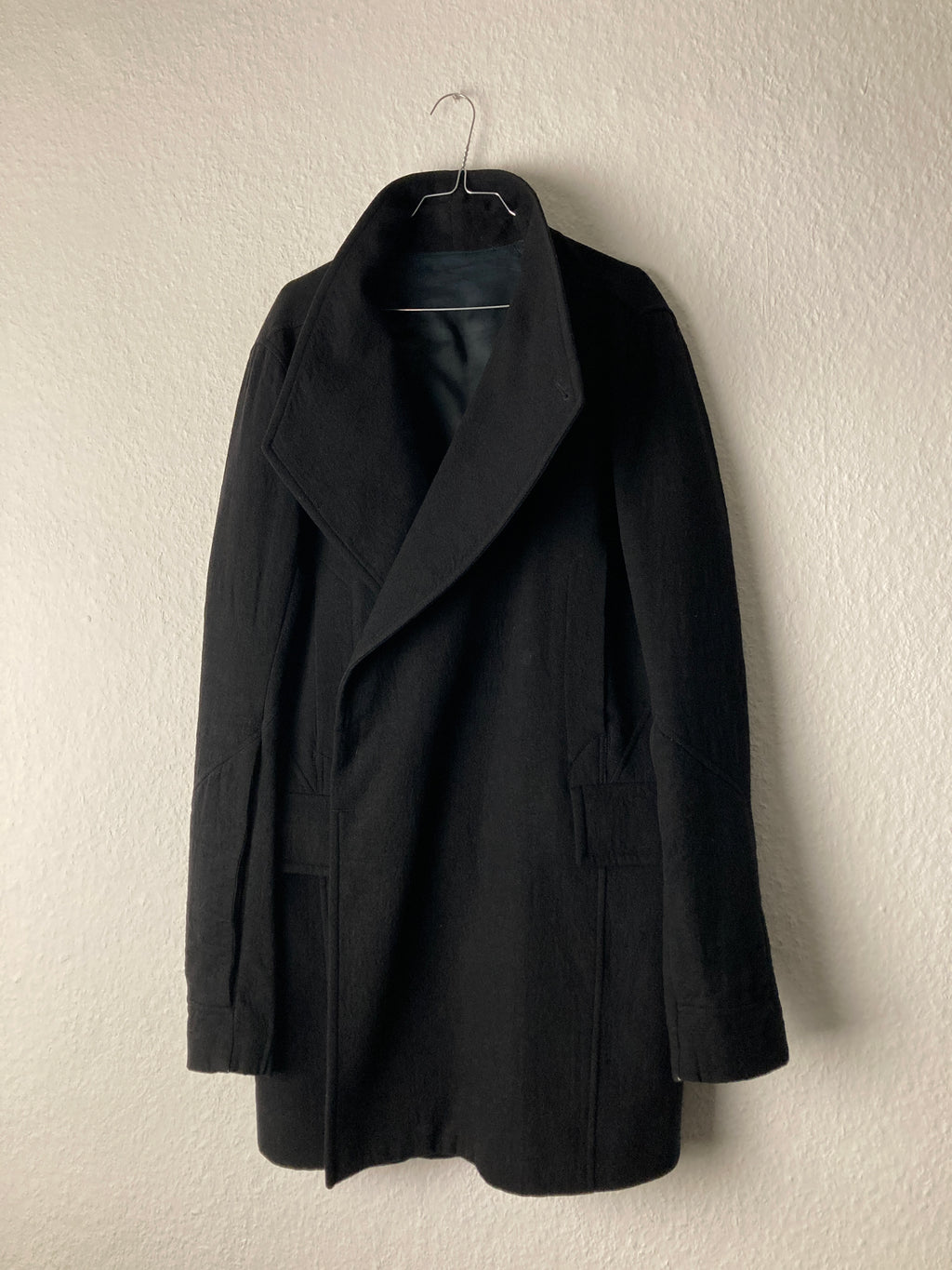 F/W 09 “CRUST” Boiled Wool Runway Berger Coat