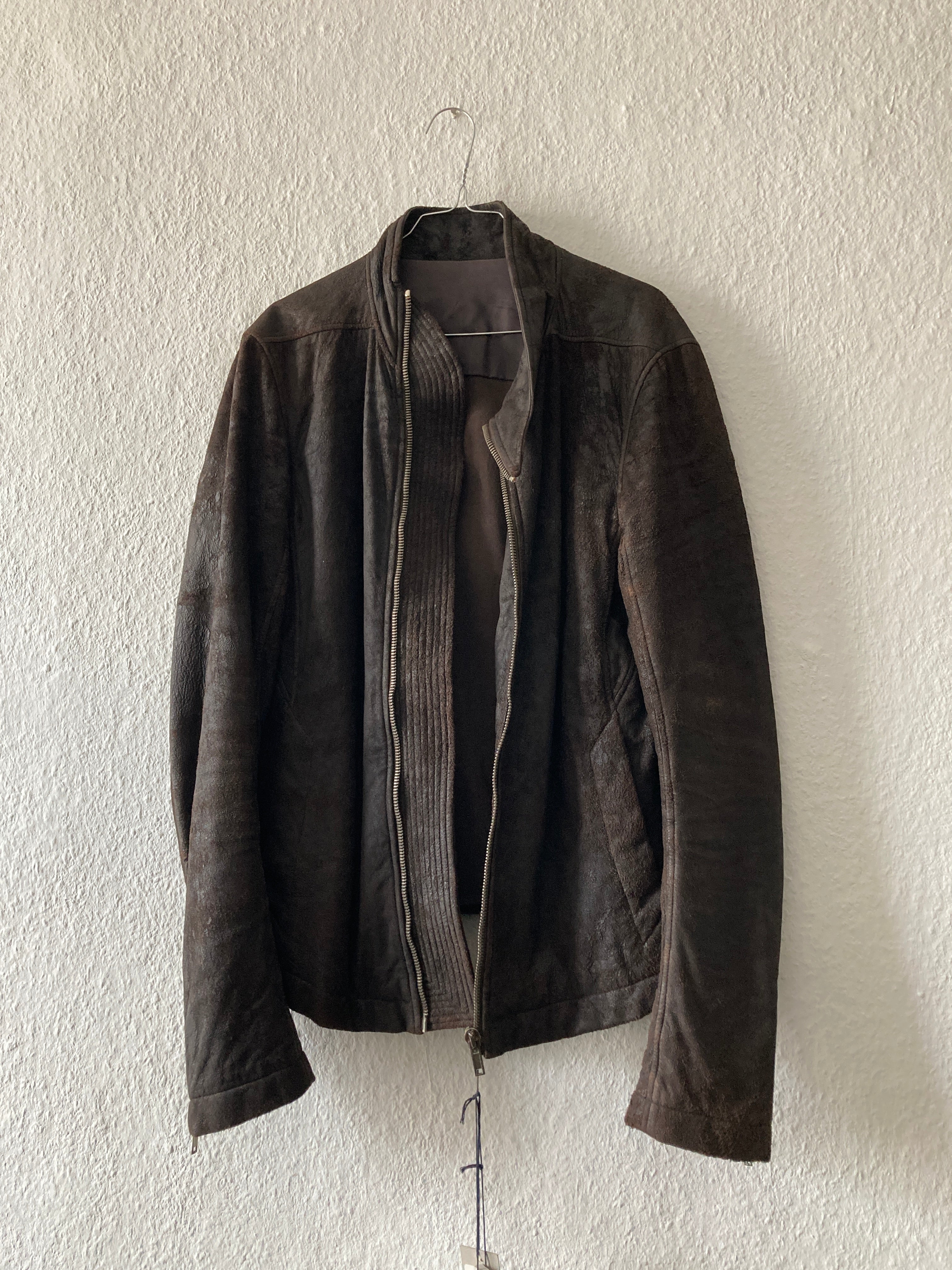 F/W 09 “CRUST” Bitter Blistered Lamb Mollino Leather Jacket