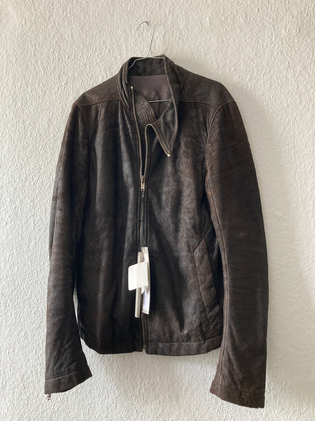 F/W 09 “CRUST” Bitter Blistered Lamb Mollino Leather Jacket
