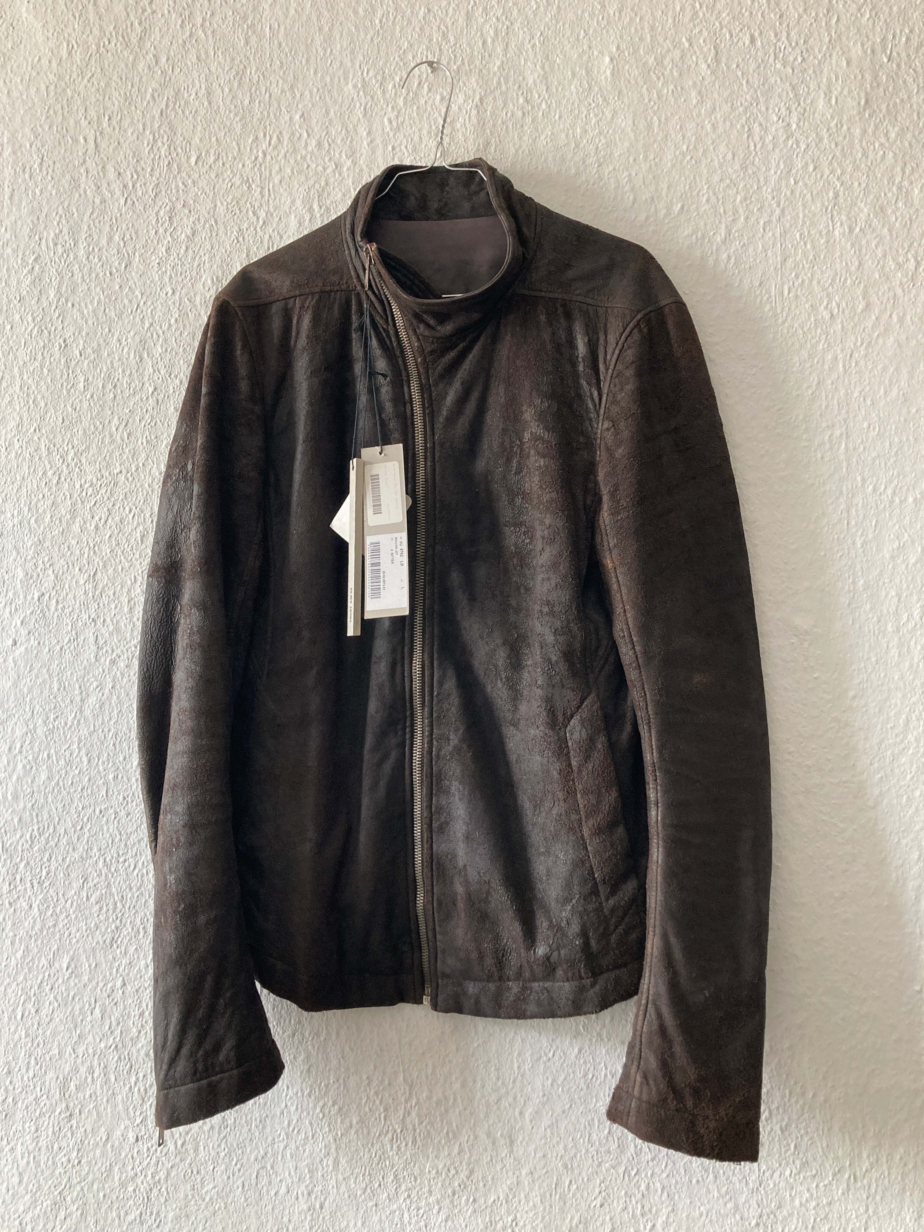 F/W 09 “CRUST” Bitter Blistered Lamb Mollino Leather Jacket