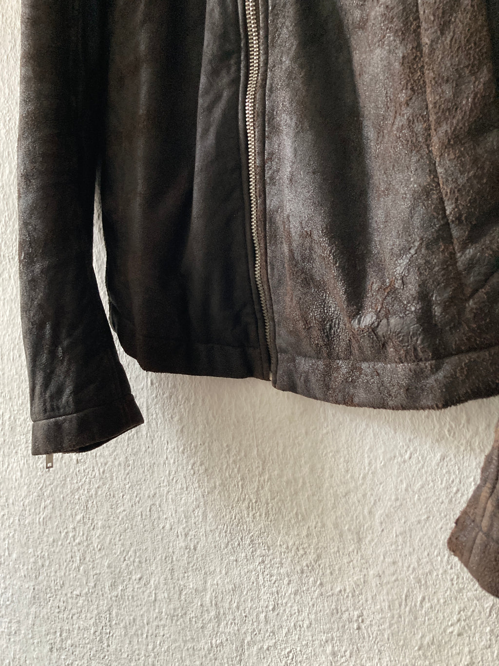 F/W 09 “CRUST” Bitter Blistered Lamb Mollino Leather Jacket