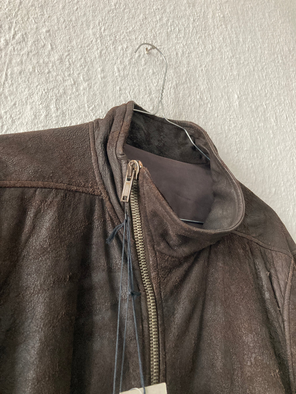 F/W 09 “CRUST” Bitter Blistered Lamb Mollino Leather Jacket