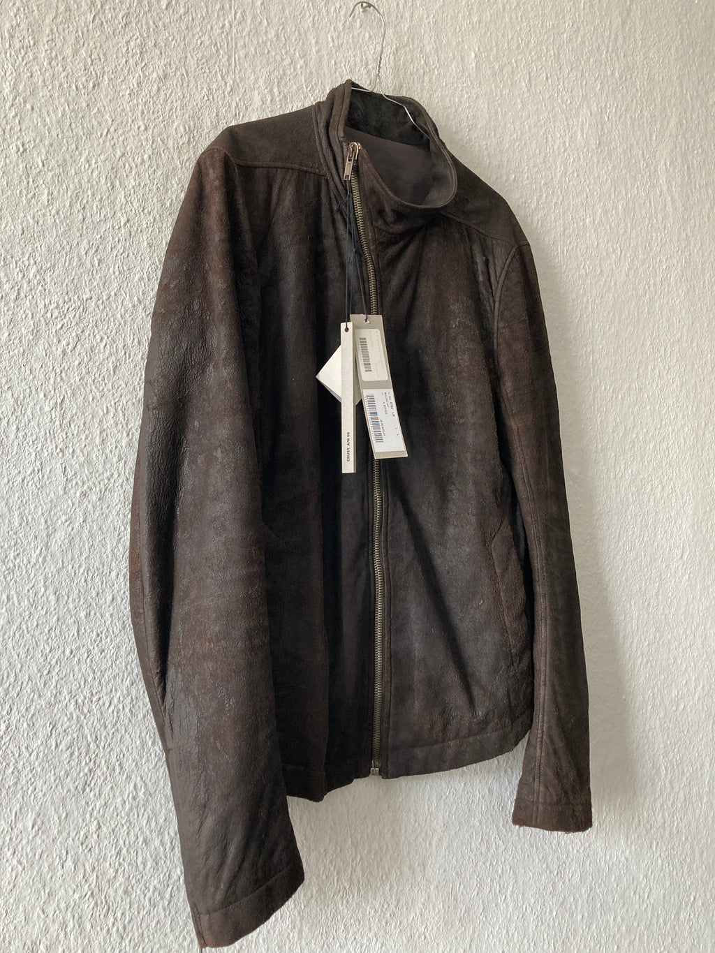 F/W 09 “CRUST” Bitter Blistered Lamb Mollino Leather Jacket