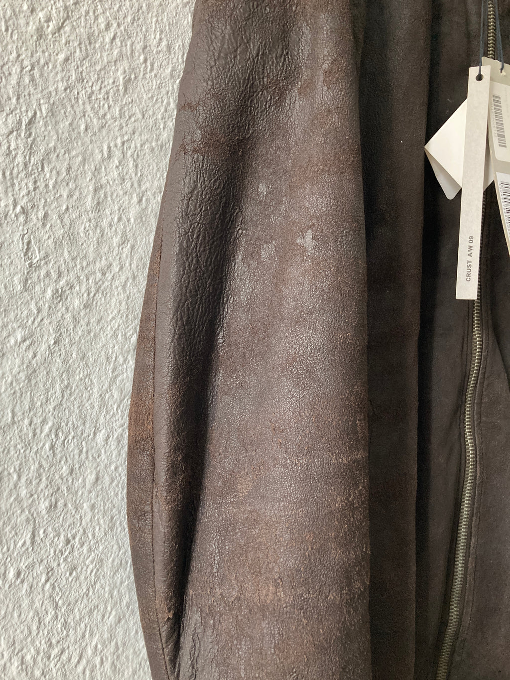 F/W 09 “CRUST” Bitter Blistered Lamb Mollino Leather Jacket