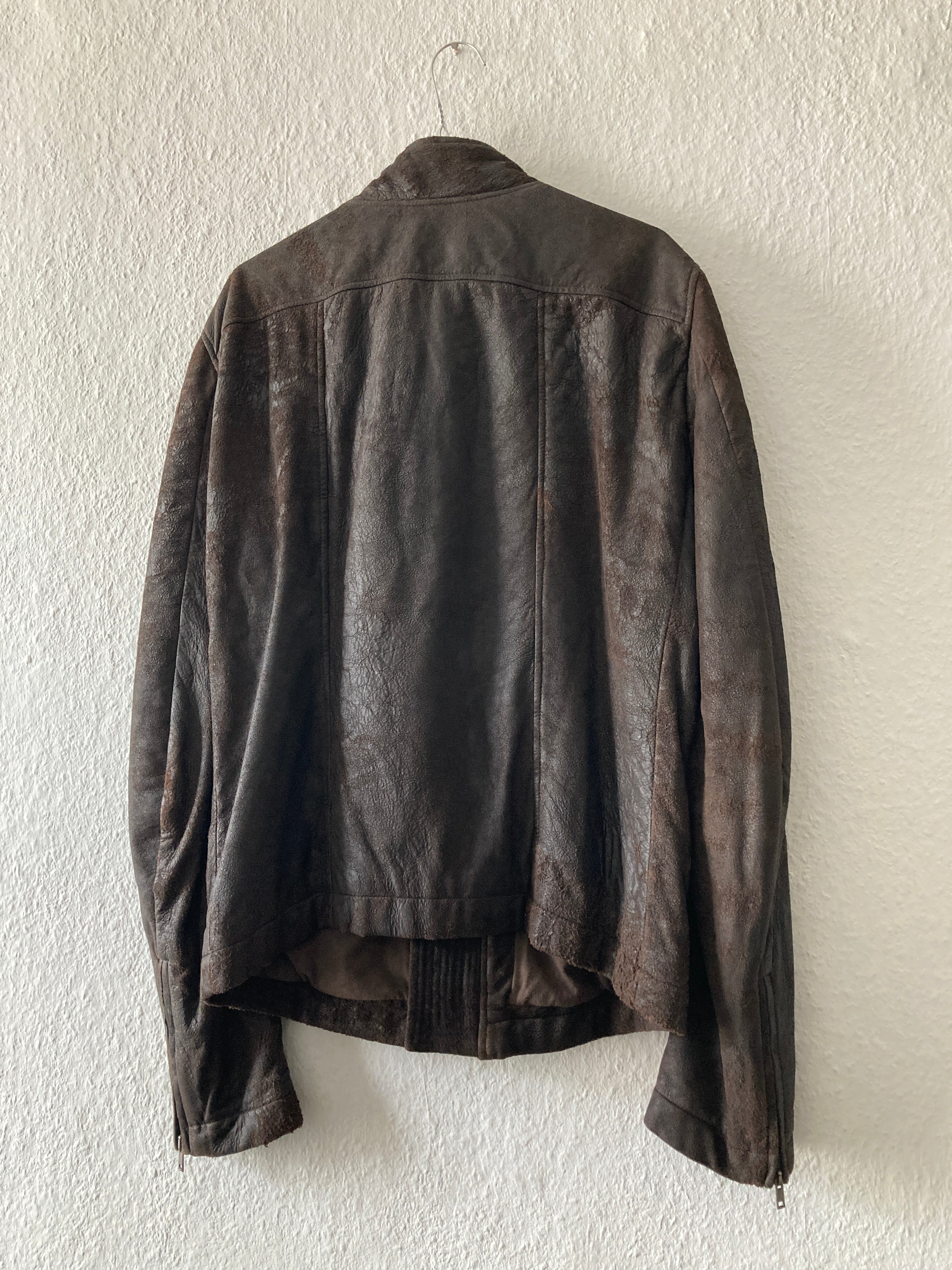 F/W 09 “CRUST” Bitter Blistered Lamb Mollino Leather Jacket