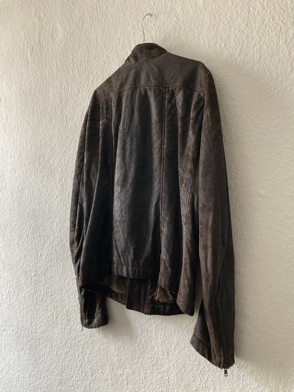 F/W 09 “CRUST” Bitter Blistered Lamb Mollino Leather Jacket