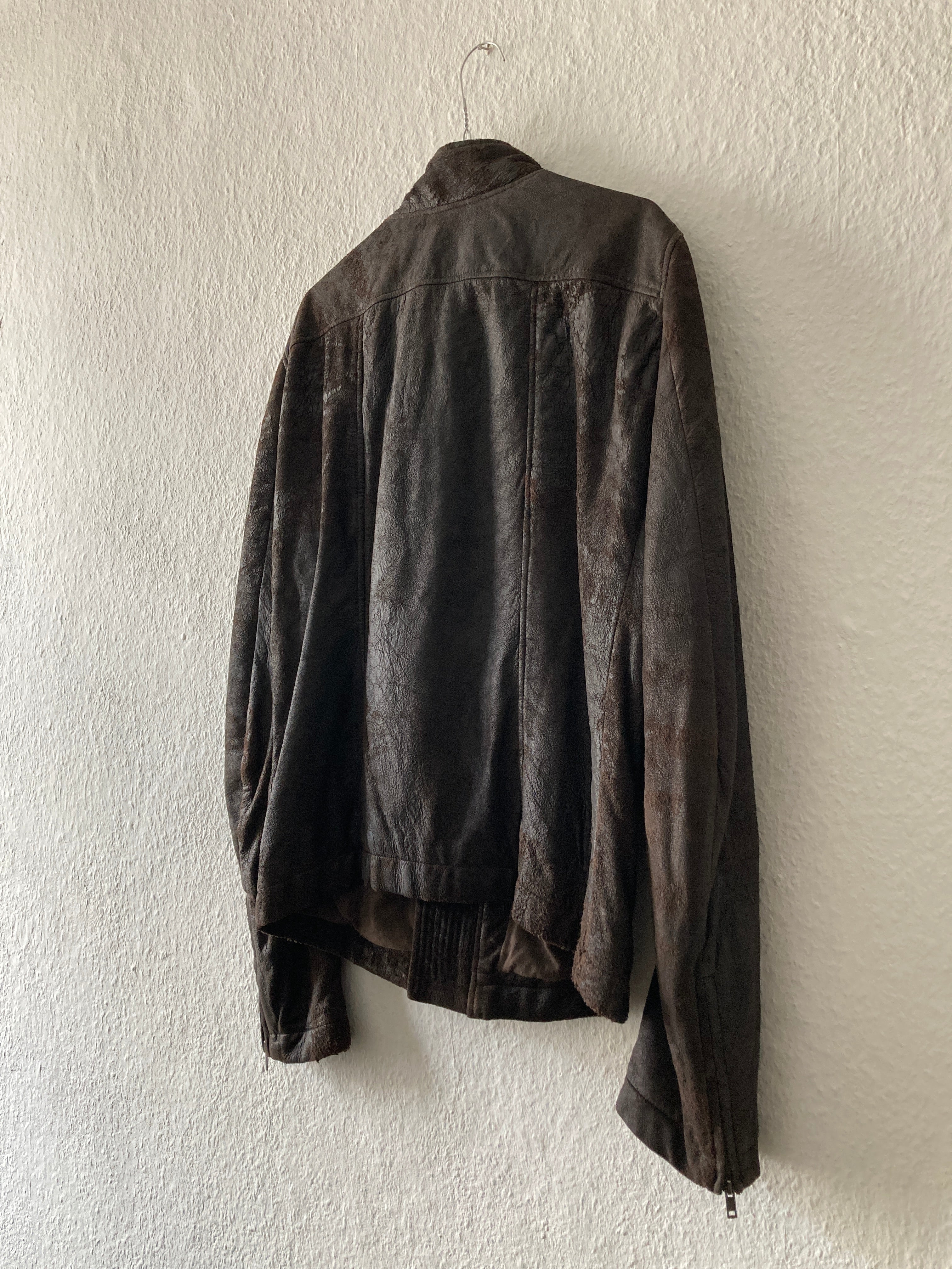 F/W 09 “CRUST” Bitter Blistered Lamb Mollino Leather Jacket