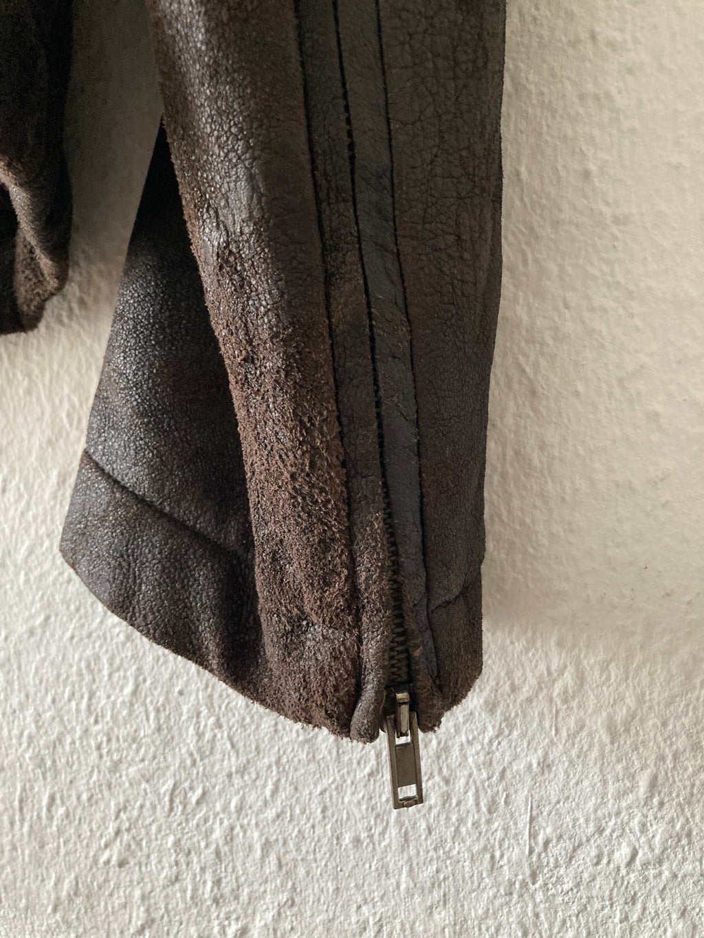 F/W 09 “CRUST” Bitter Blistered Lamb Mollino Leather Jacket