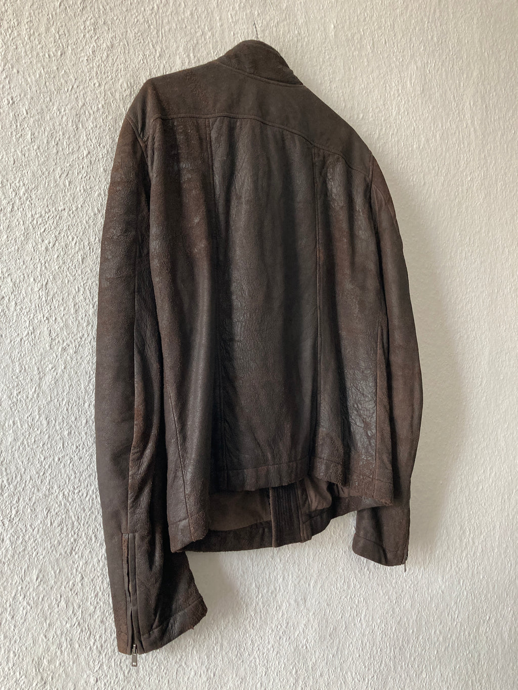 F/W 09 “CRUST” Bitter Blistered Lamb Mollino Leather Jacket