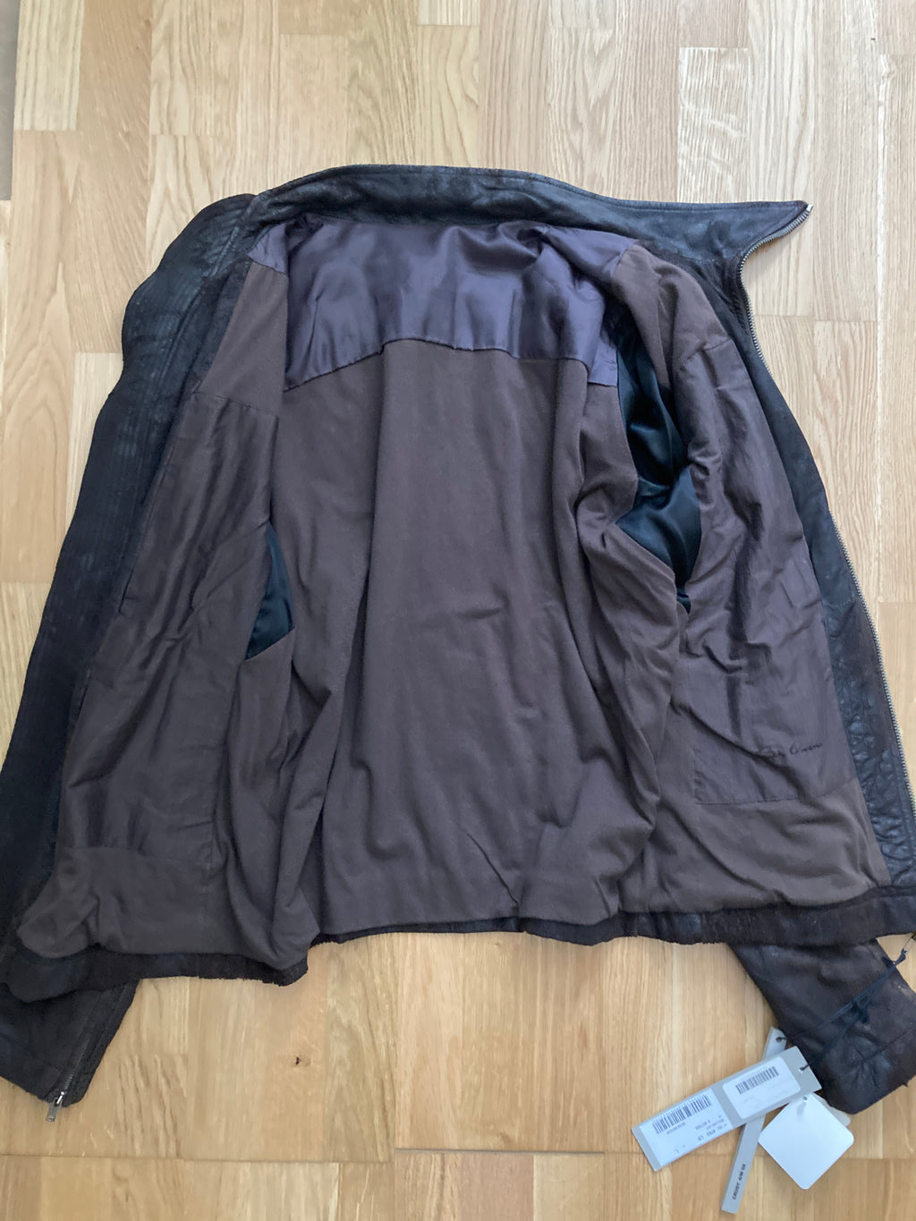 F/W 09 “CRUST” Bitter Blistered Lamb Mollino Leather Jacket