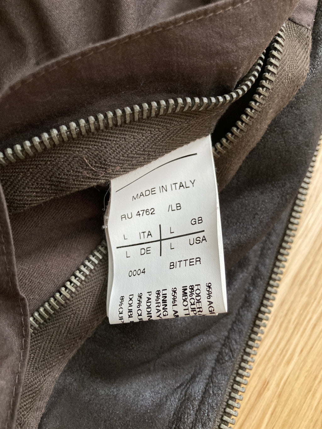 F/W 09 “CRUST” Bitter Blistered Lamb Mollino Leather Jacket