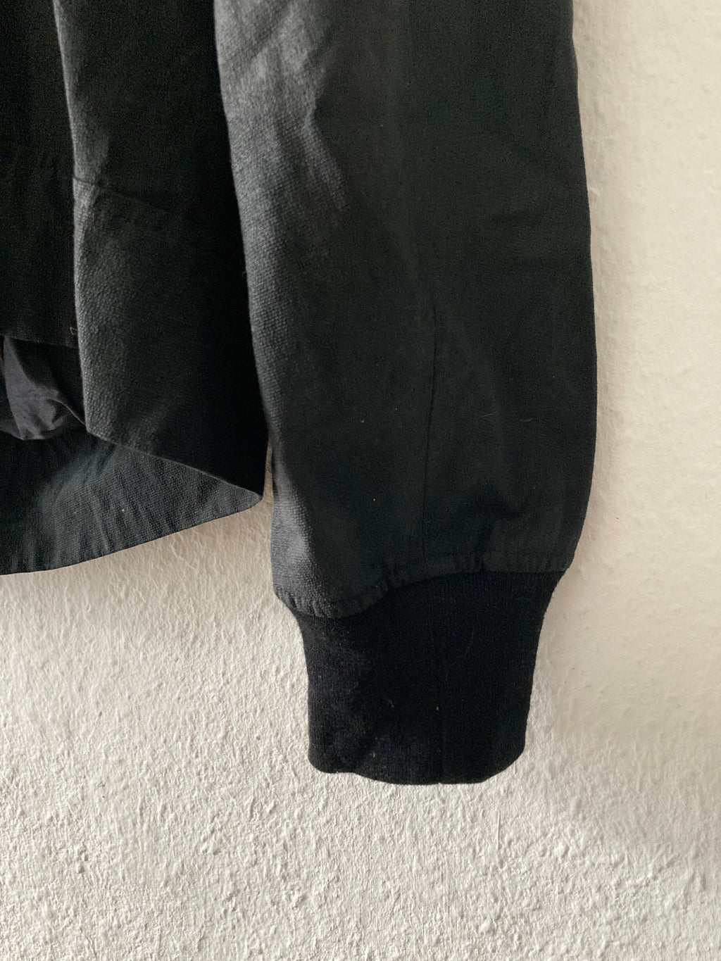 S/S 09 "STRUTTER" Waxed Black Berger Jacket Rick Owens XL