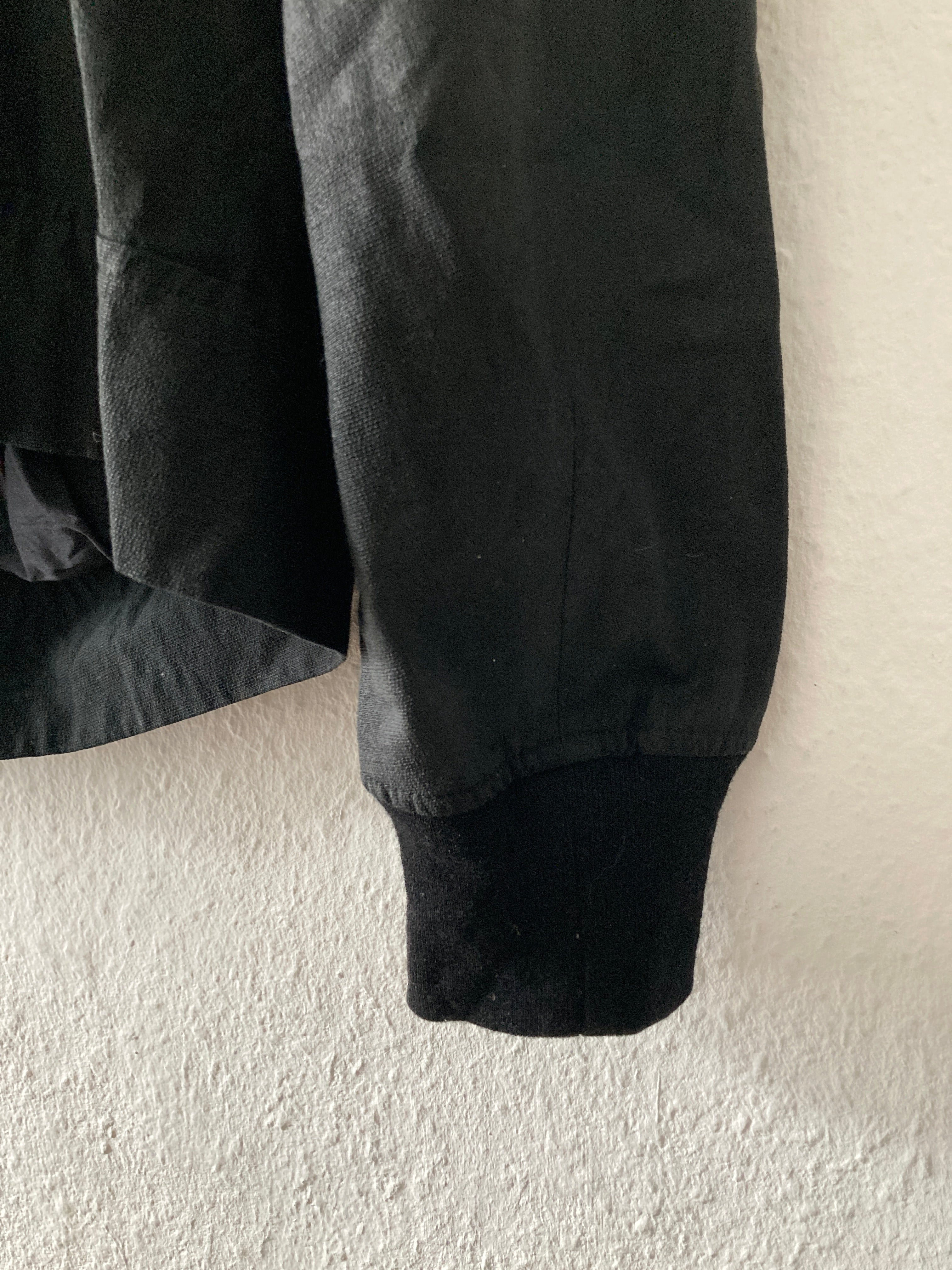 S/S 09 "STRUTTER" Waxed Black Berger Jacket Rick Owens XL