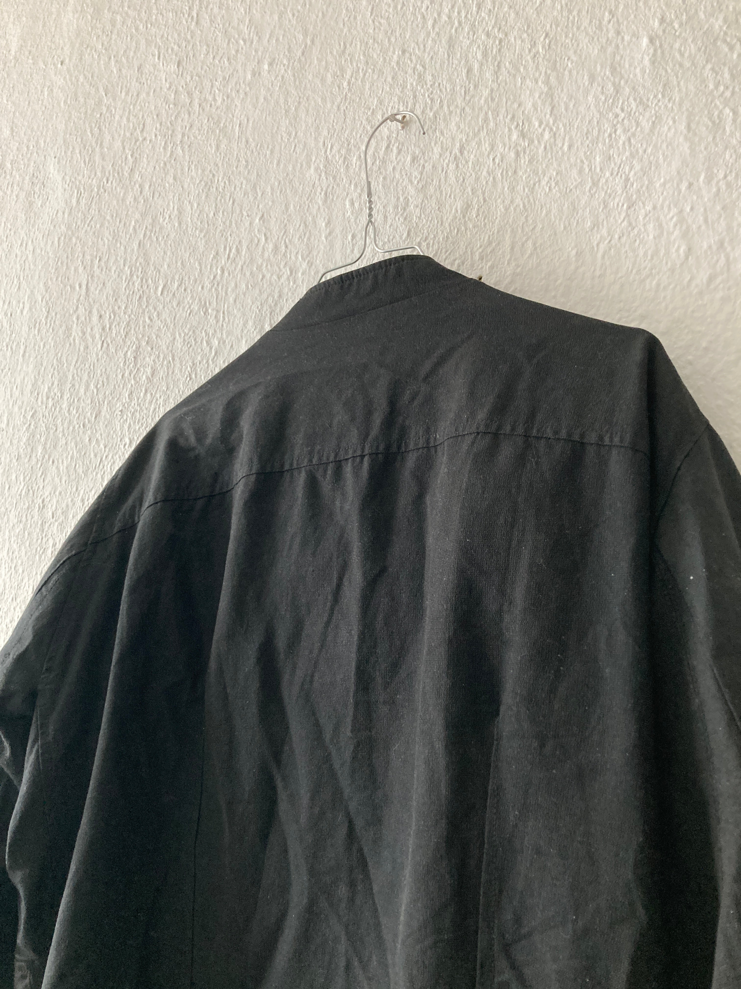 S/S 09 "STRUTTER" Waxed Black Berger Jacket Rick Owens XL