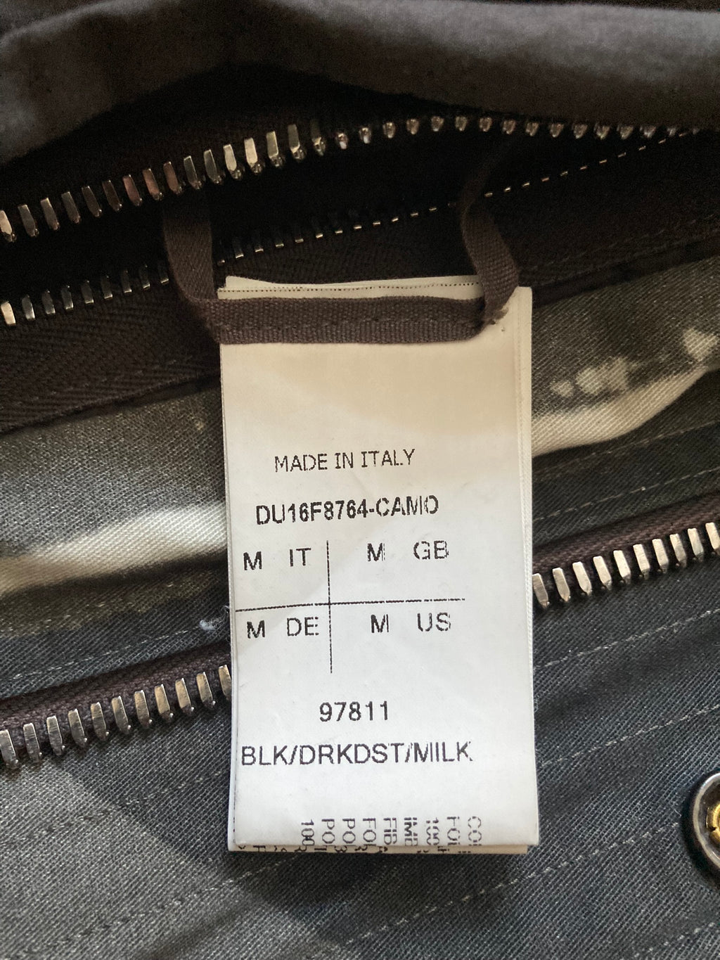 F/W 16 „MASTODON“ Padded Camo Exploder Jacket