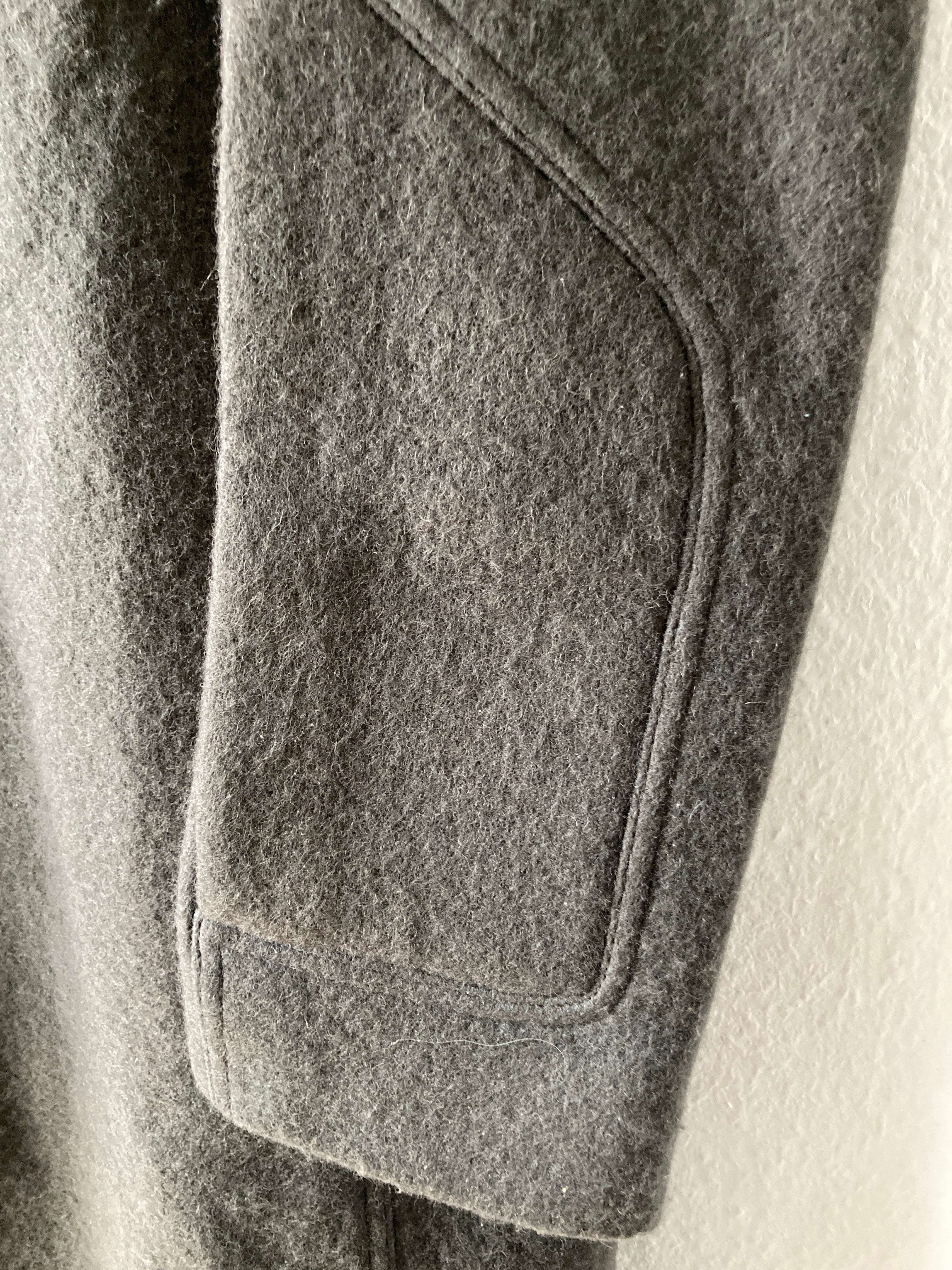 F/W 18 "SISYPHUS" Bauhaus Tubeway Wool Coat IT52/L Rick Owens