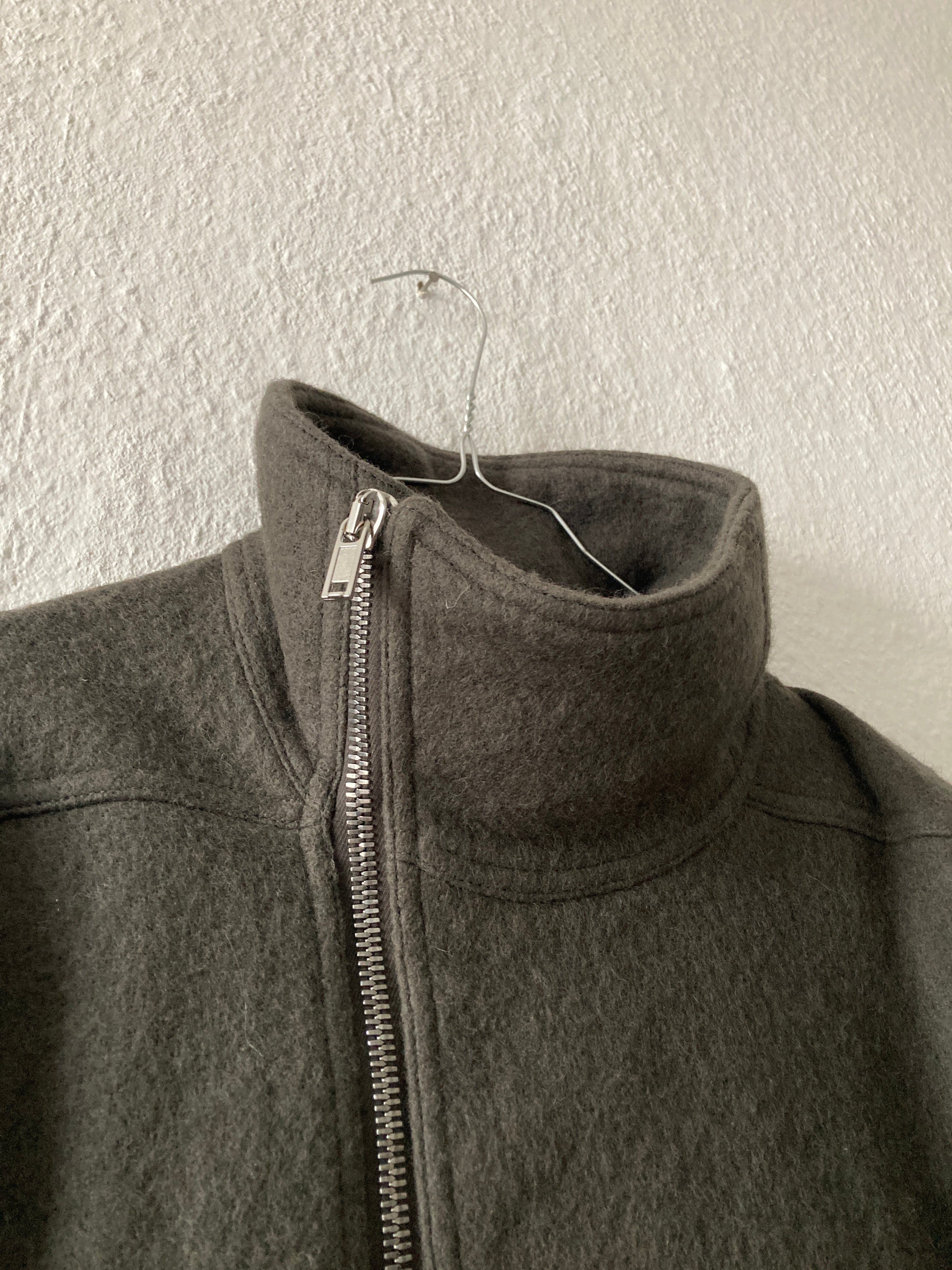 F/W 18 "SISYPHUS" Bauhaus Tubeway Wool Coat IT52/L Rick Owens