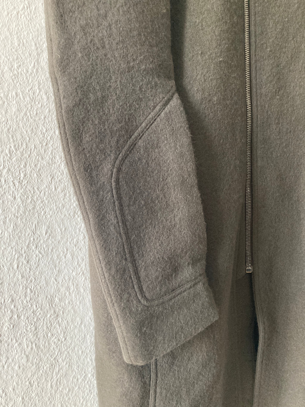 F/W 18 "SISYPHUS" Bauhaus Tubeway Wool Coat IT52/L Rick Owens