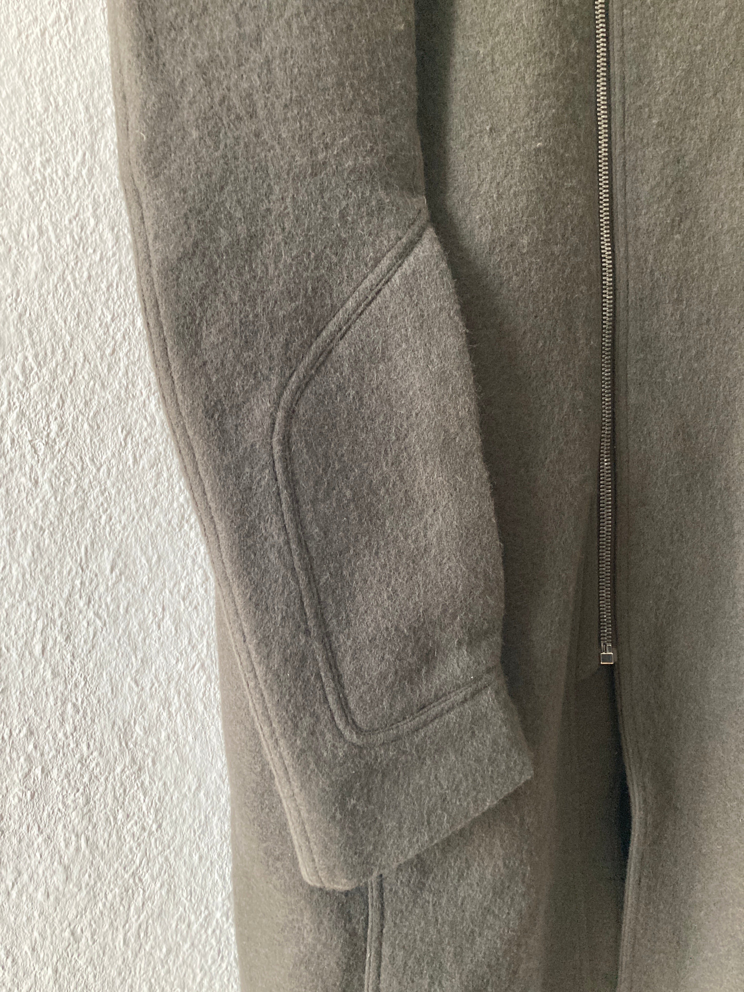 F/W 18 "SISYPHUS" Bauhaus Tubeway Wool Coat IT52/L Rick Owens