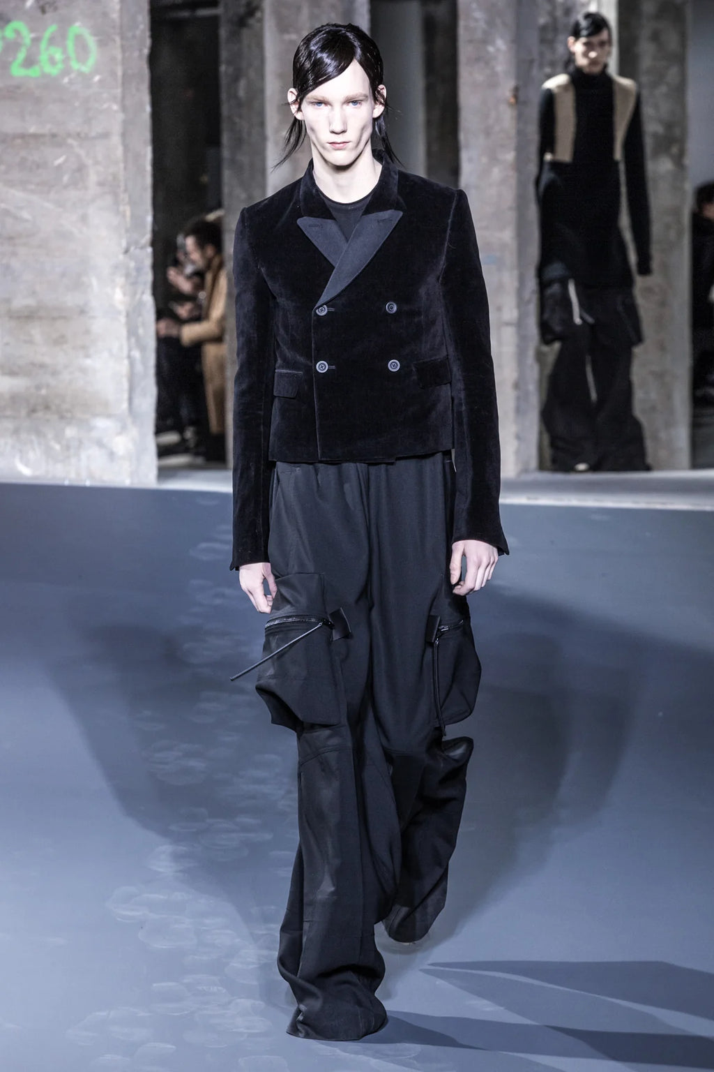 F/W 16 "MASTODON" Wool & Linen Runway JMF Blazer Rick Owens IT50/M