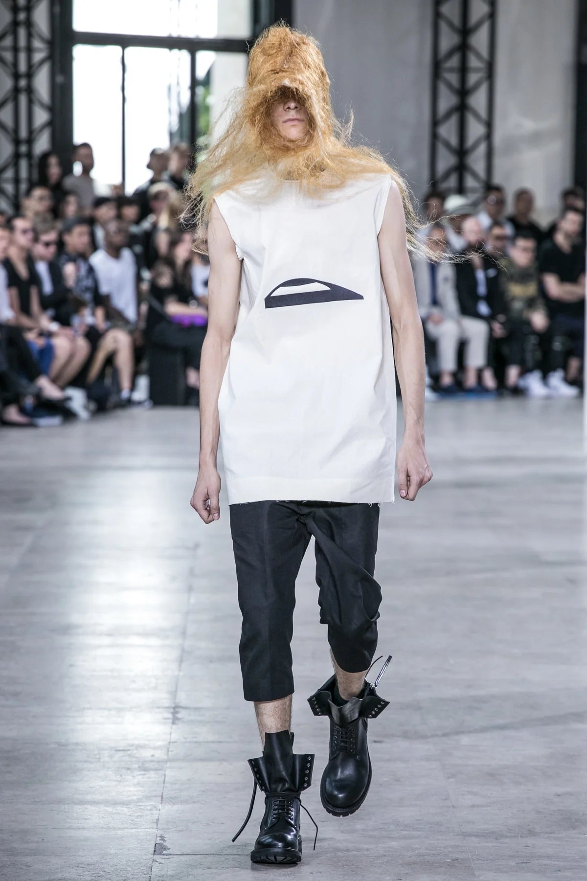S/S 16 "CYCLOPS" Runway Cyclopic Eye Tank Top Rick Owens M