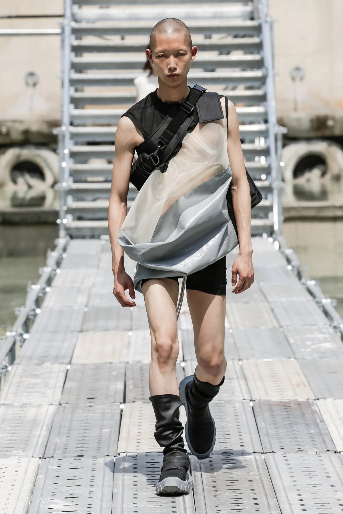 S/S 18 "DIRT" Runway Cargo Tank Top Rick Owens IT48/M