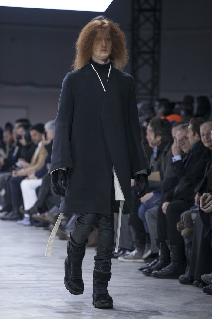 F/W 13 "PLINTH" Runway Pony Hair Hiker Megatooth Boots IT45