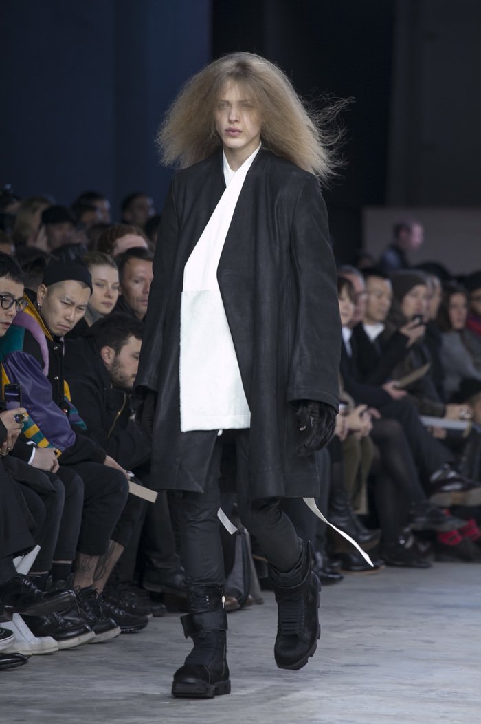 F/W 13 "PLINTH" Runway Pony Hair Hiker Megatooth Boots IT45