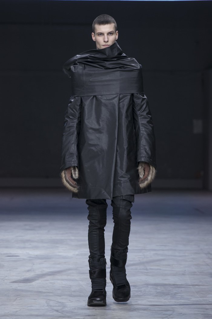 F/W 13 "PLINTH" Runway Pony Hair Hiker Megatooth Boots IT45