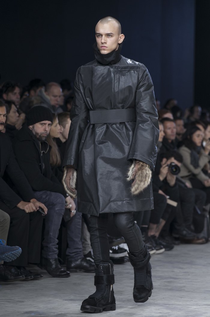 F/W 13 "PLINTH" Runway Pony Hair Hiker Megatooth Boots IT45
