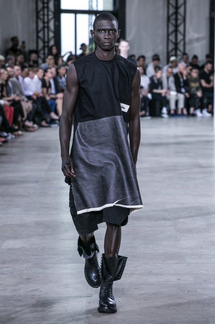 S/S 16 "CYCLOPS" Long Runway Tank Top Rick Owens M