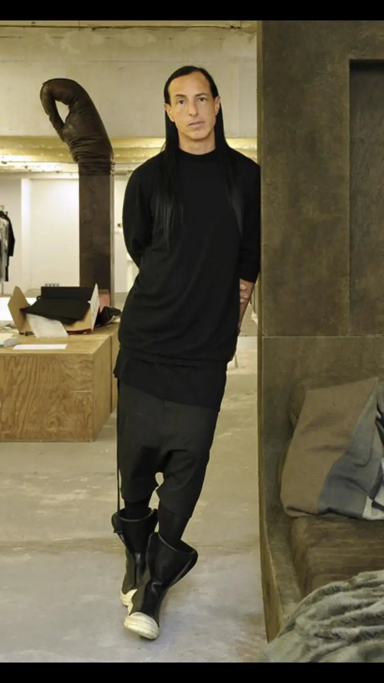 S/S 14 "VICIOUS" Laceless Leather Ramones Rick Owens IT44